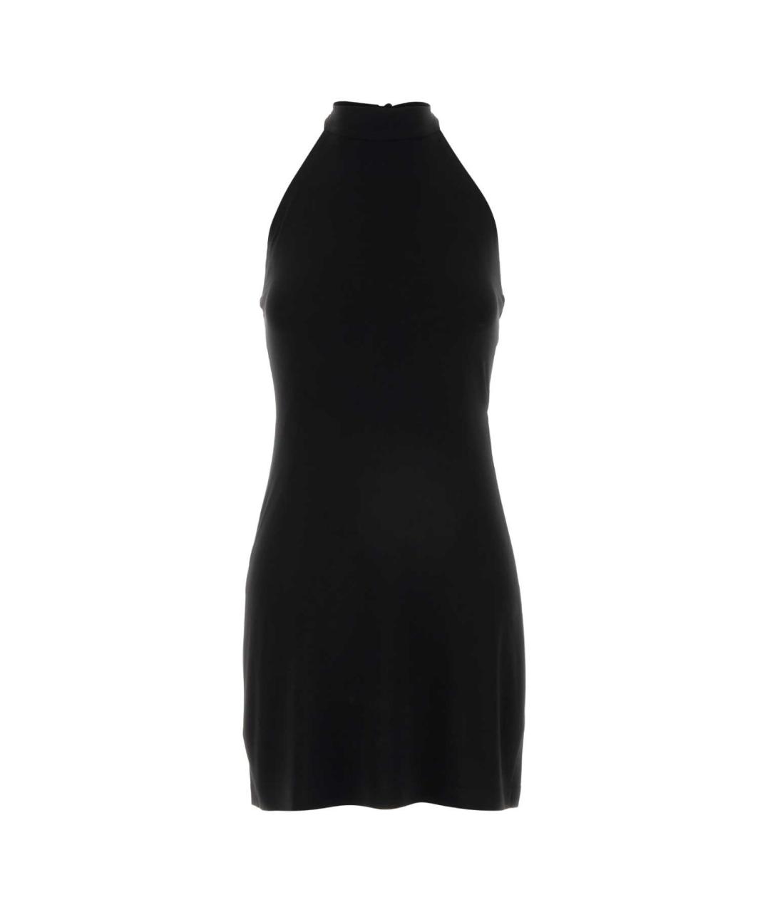 NORMA KAMALI Черное полиэстеровое вечернее платье, фото 1