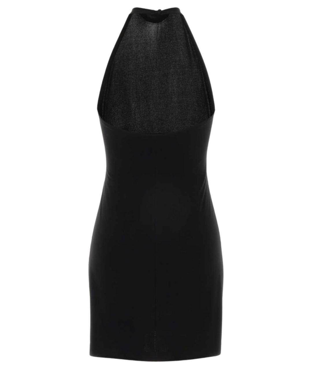 NORMA KAMALI Черное полиэстеровое вечернее платье, фото 2