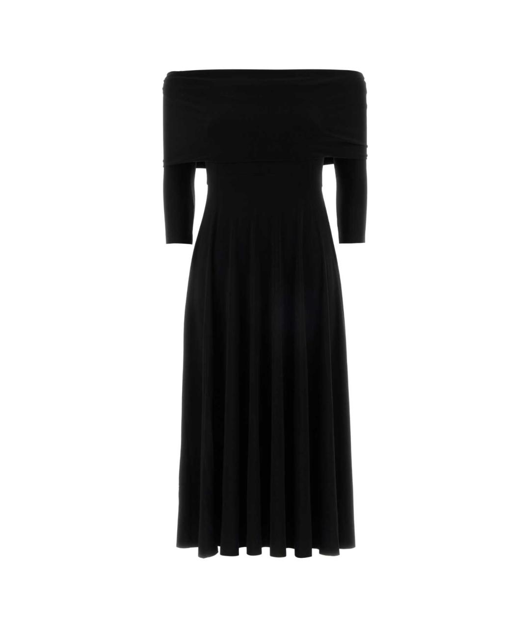 NORMA KAMALI Черное повседневное платье, фото 1