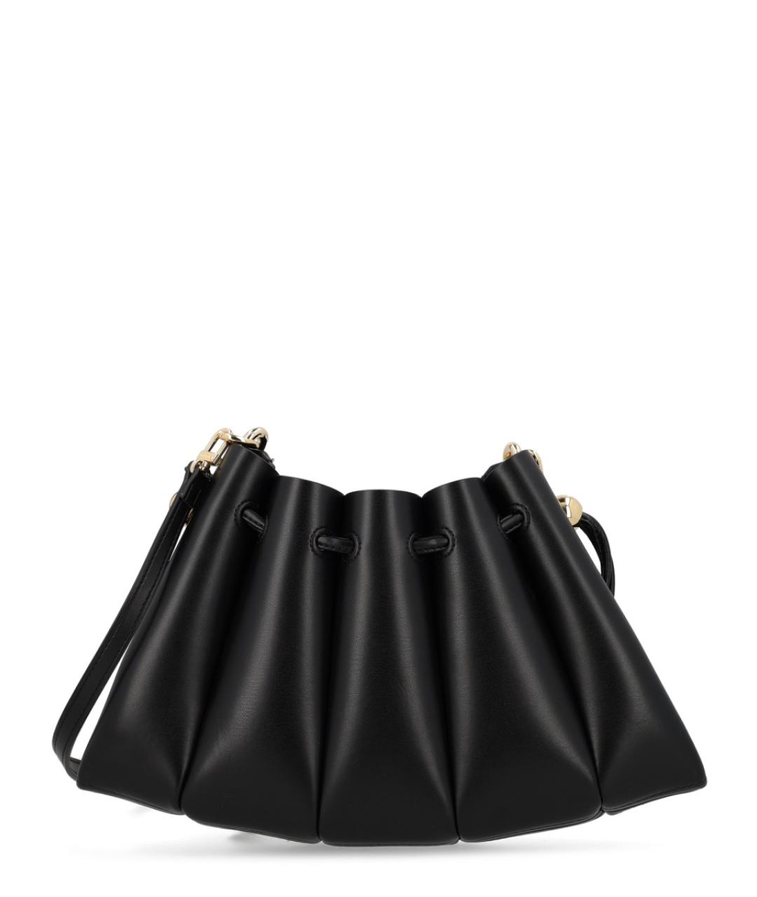 THEMOIRE Черная сумка через плечо из искусственной кожи, фото 1