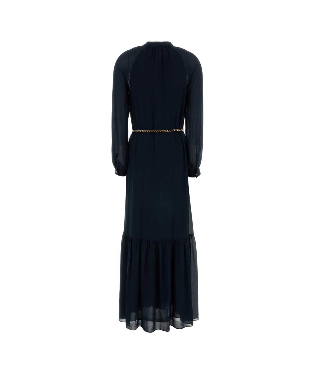 MICHAEL KORS Синее полиэстеровое вечернее платье, фото 2