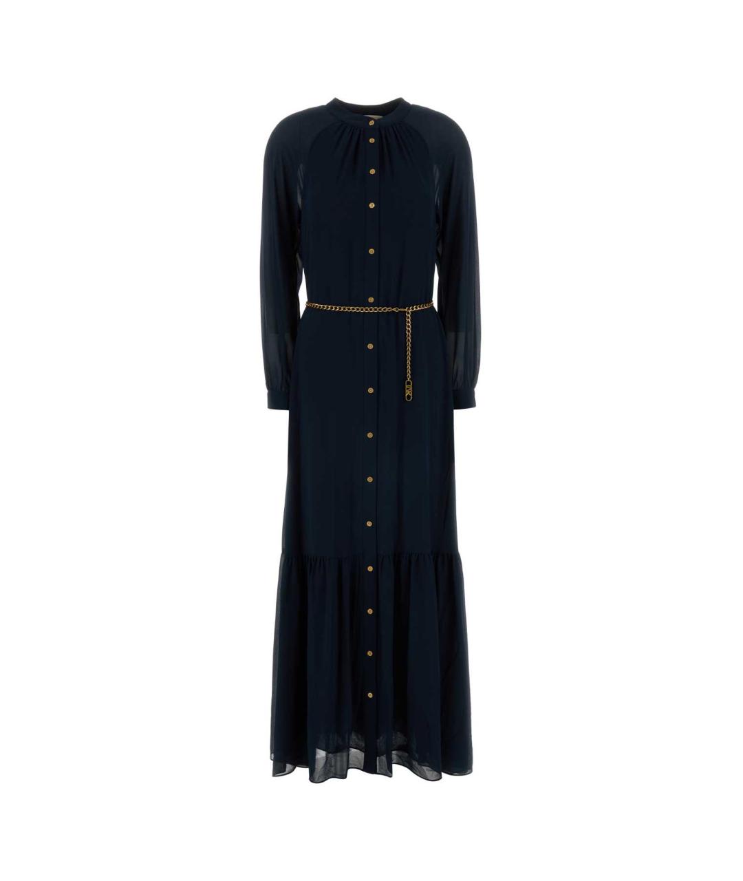 MICHAEL KORS Синее полиэстеровое вечернее платье, фото 1