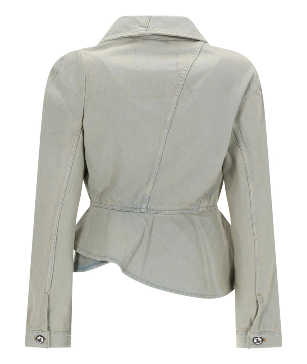 VIVIENNE WESTWOOD Голубой хлопковый жакет/пиджак, фото 2