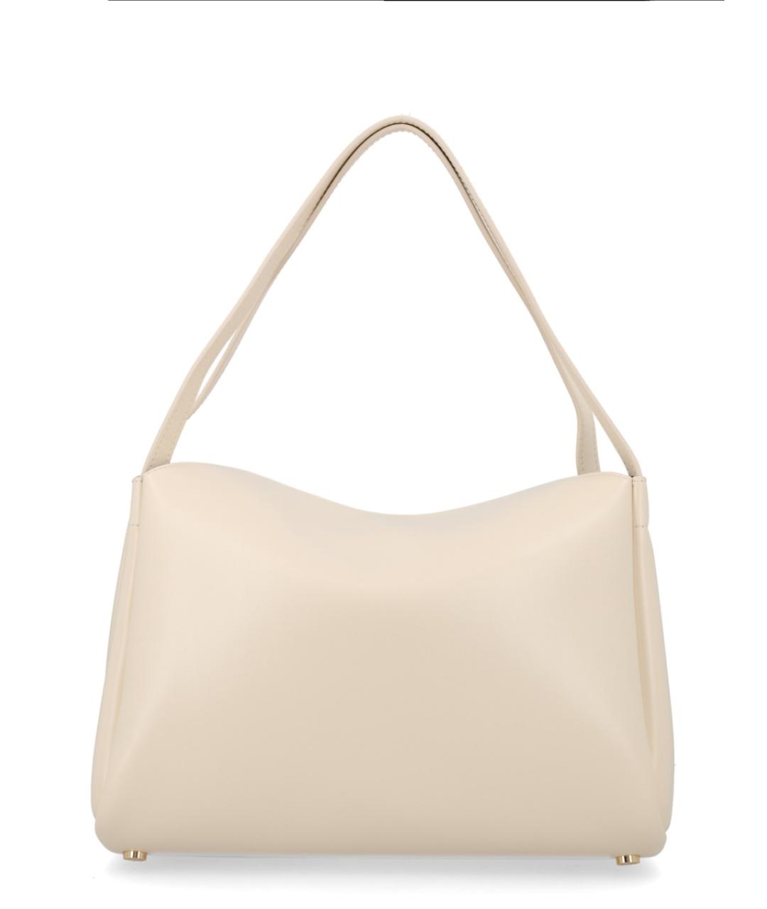 THEMOIRE Бежевая сумка через плечо из искусственной кожи, фото 3