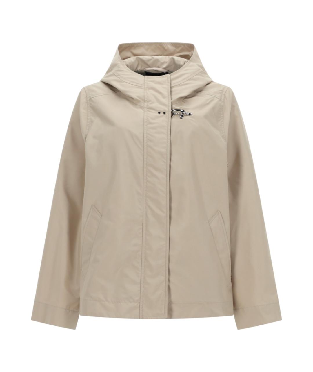 FAY Бежевая полиэстеровая куртка, фото 1