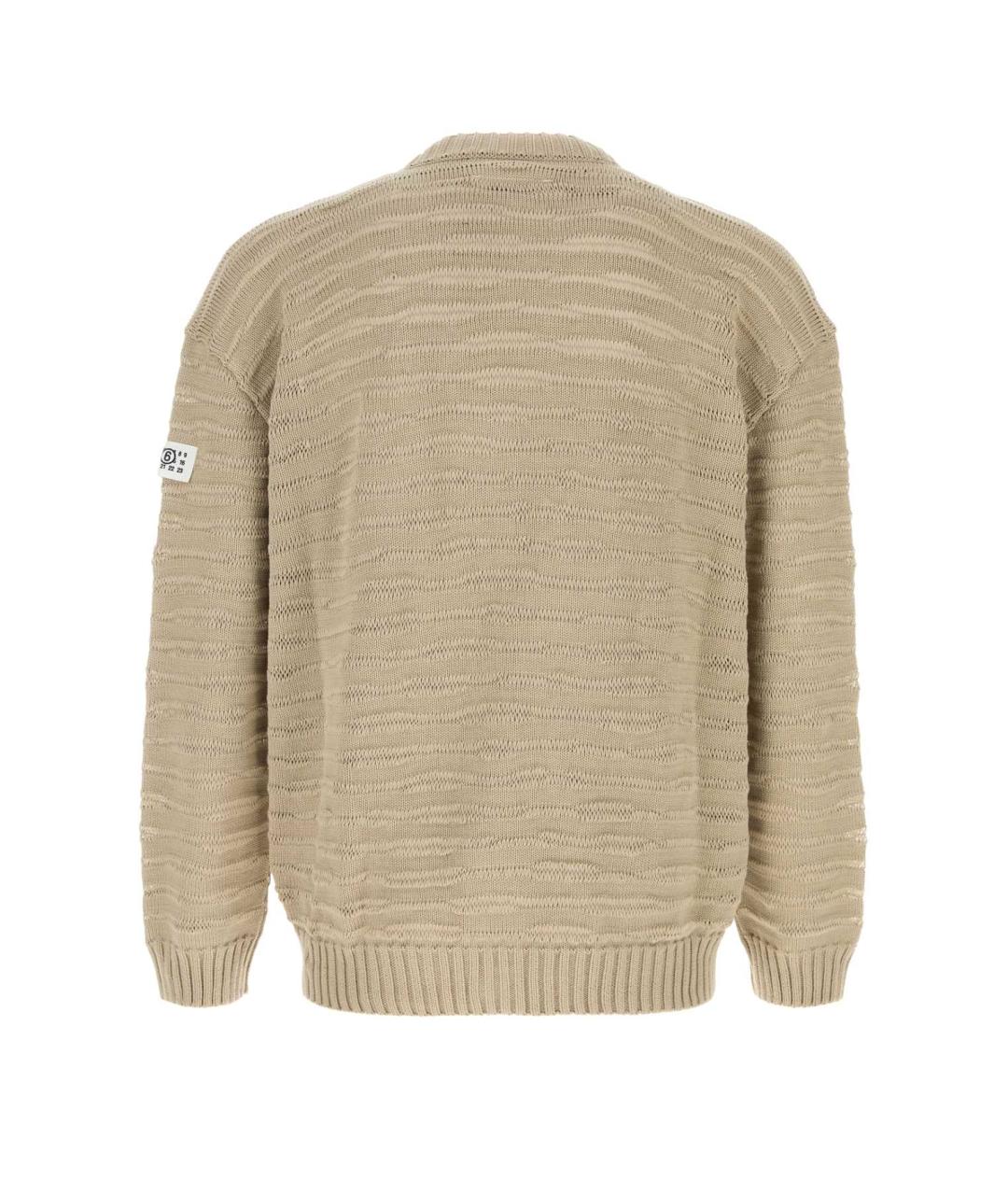 MM6 MAISON MARGIELA Бежевый кардиган, фото 2
