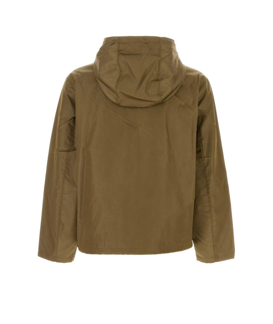 PRADA Коричневая полиамидовая куртка, фото 2