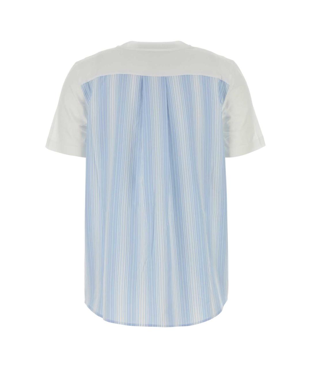 MARNI Белая хлопковая футболка, фото 2