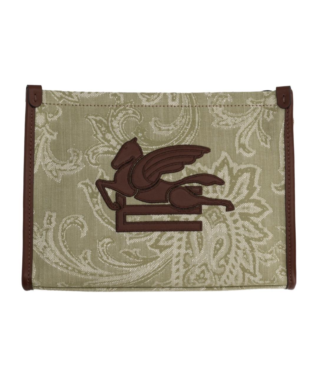 ETRO Зеленый кошелек, фото 1