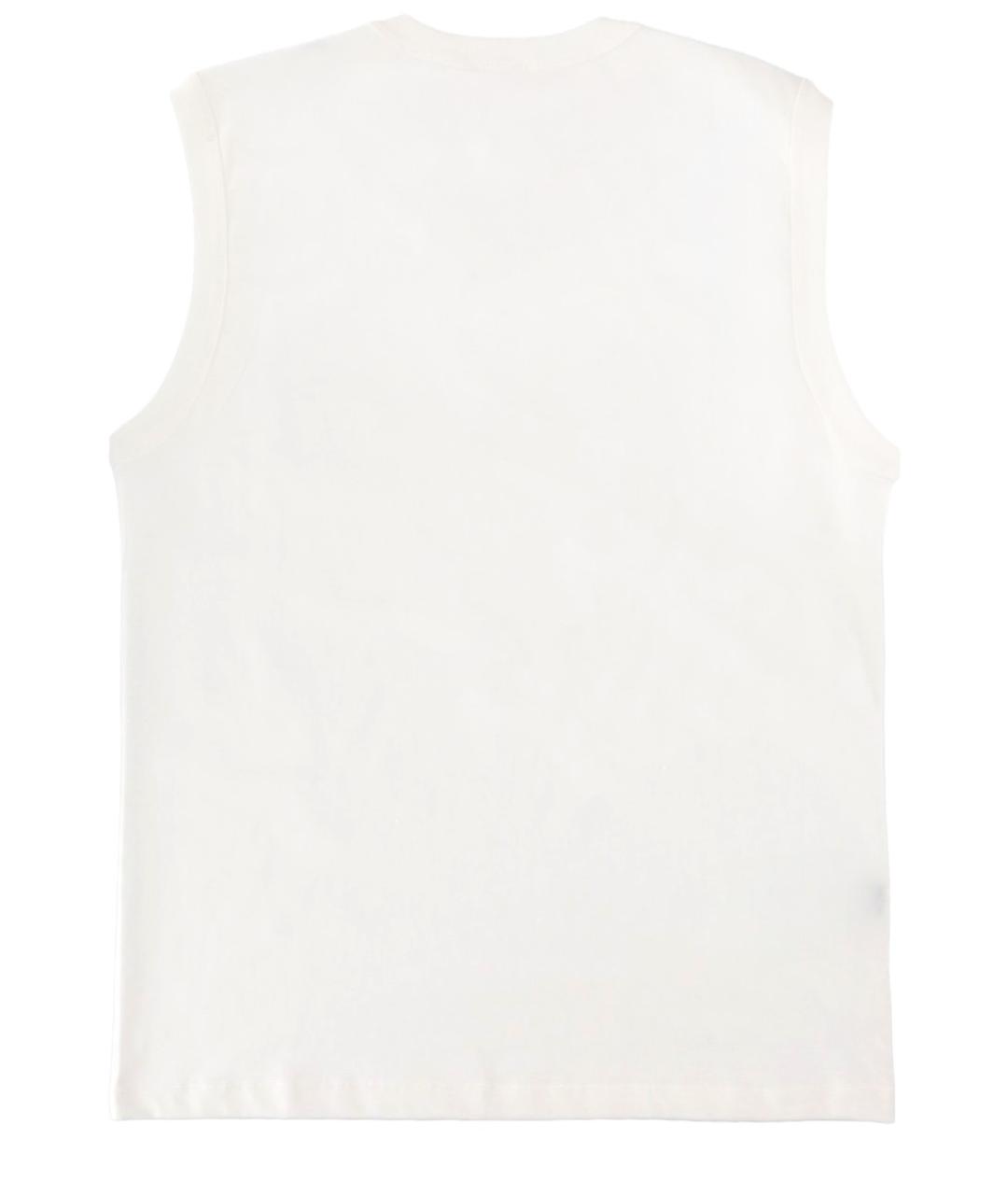 DIESEL Белая хлопковая майка, фото 2