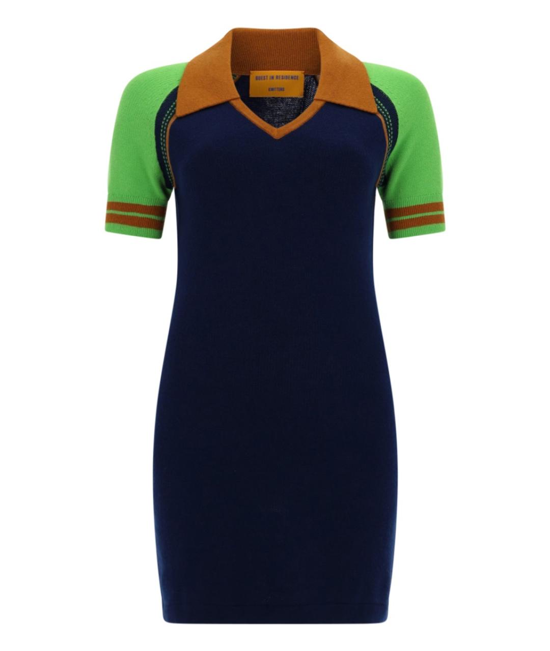 GUEST IN RESIDENCE Мульти хлопковое повседневное платье, фото 1