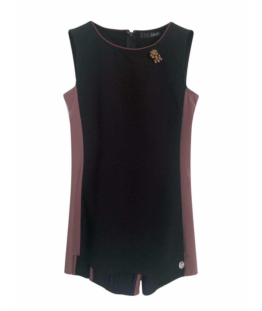 LIU JO Черная полиэстеровая рубашка, фото 1