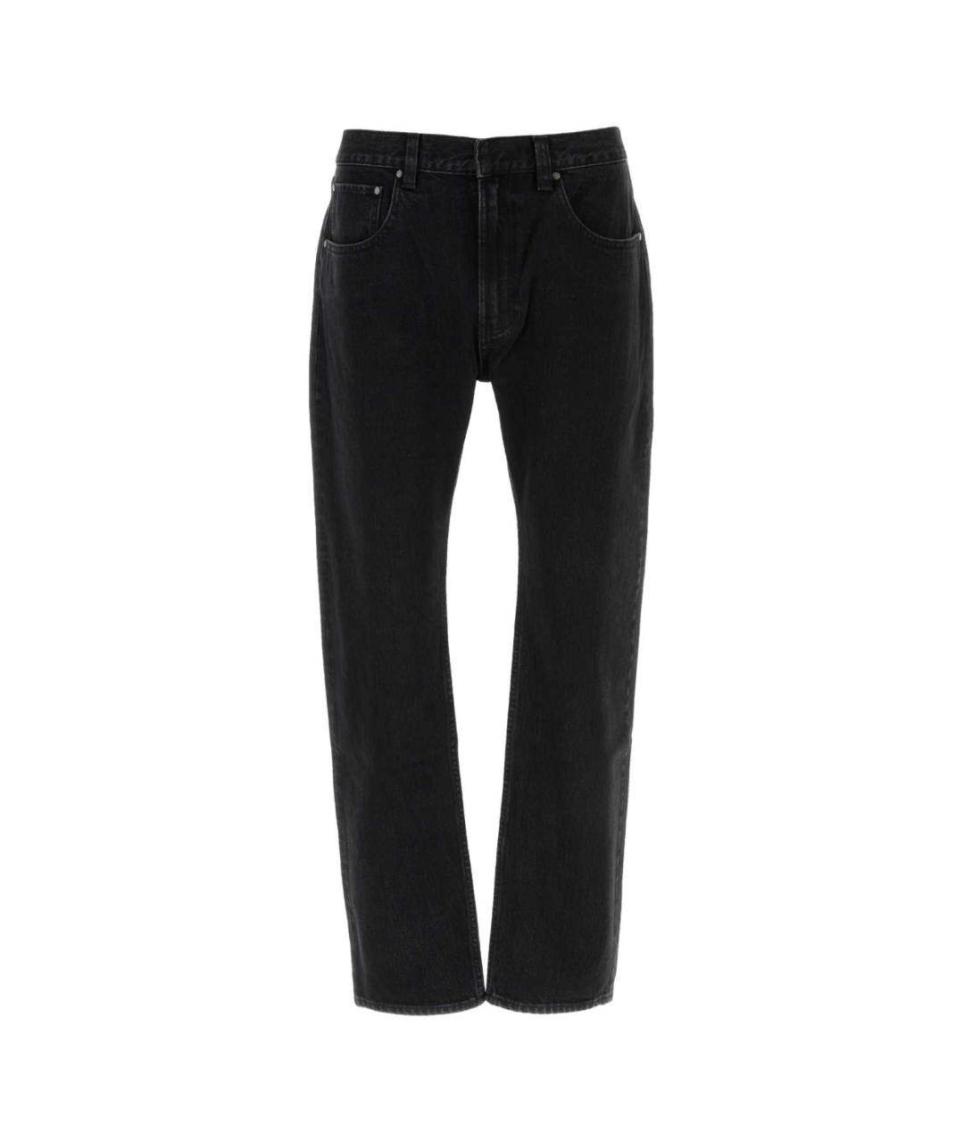 entire studios Черные хлопковые прямые джинсы, фото 1