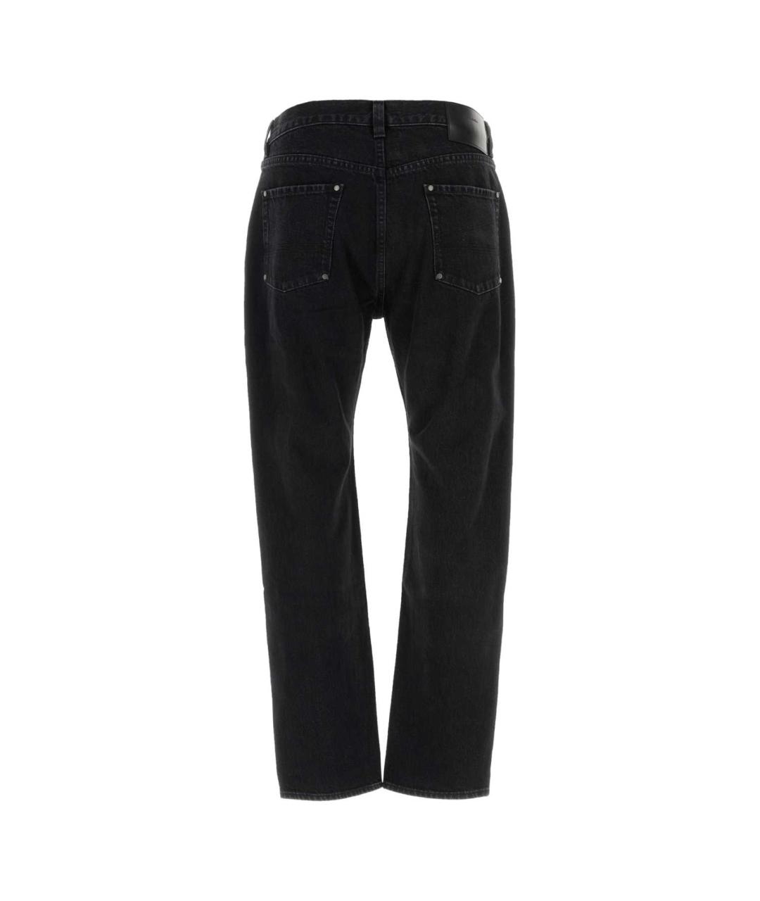 entire studios Черные хлопковые прямые джинсы, фото 2
