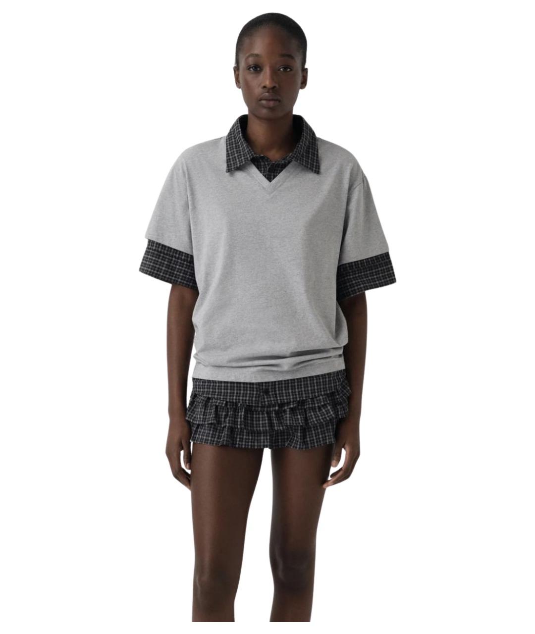 GIMAGUAS Серая блузы, фото 3