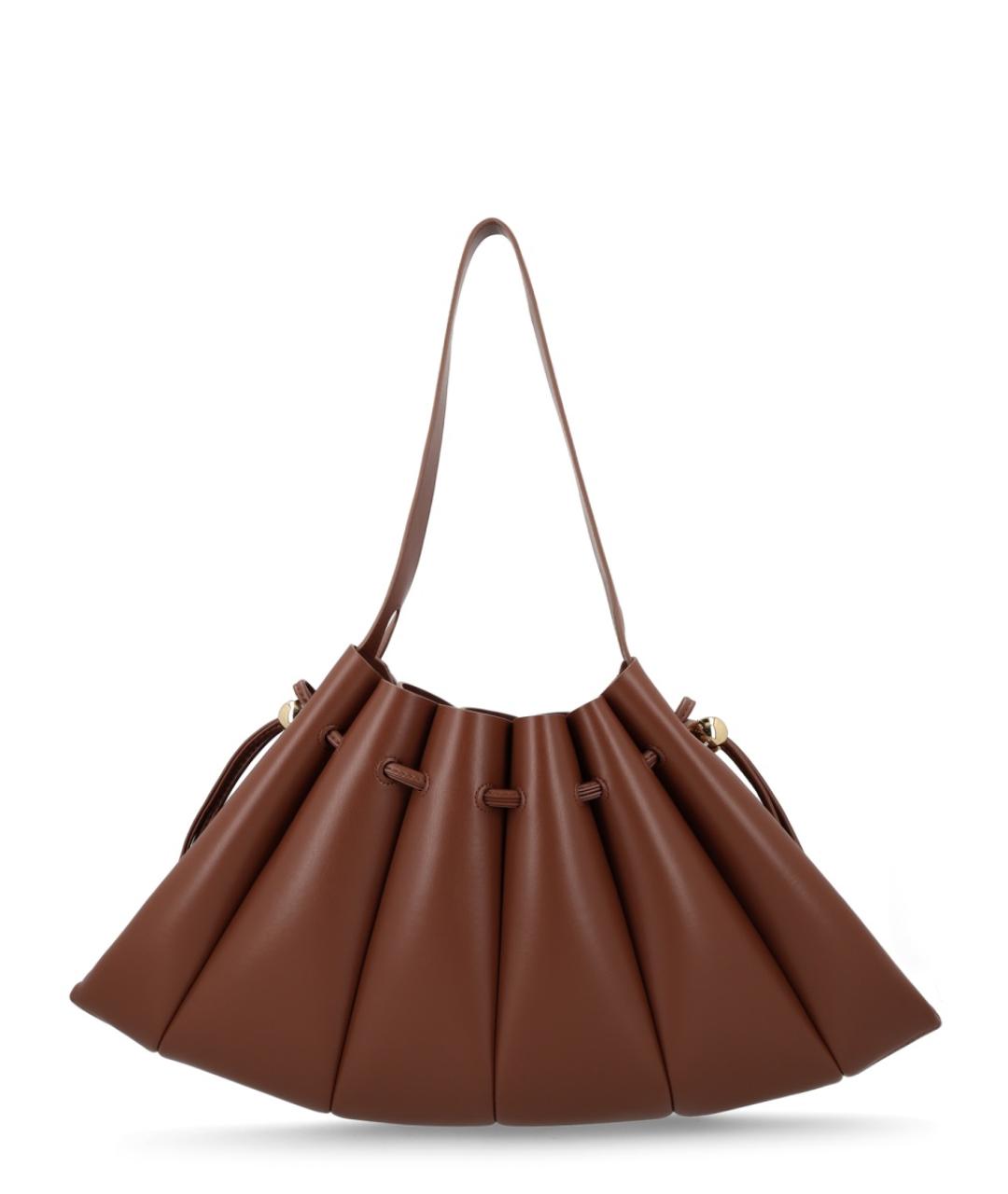 THEMOIRE Коричневая сумка тоут из искусственной кожи, фото 1