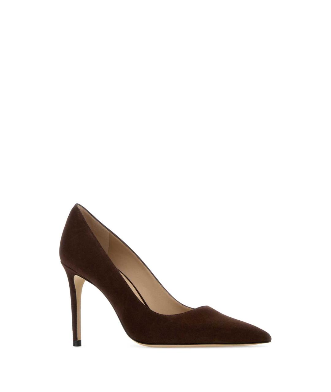 STUART WEITZMAN Коричневые кожаные туфли, фото 2