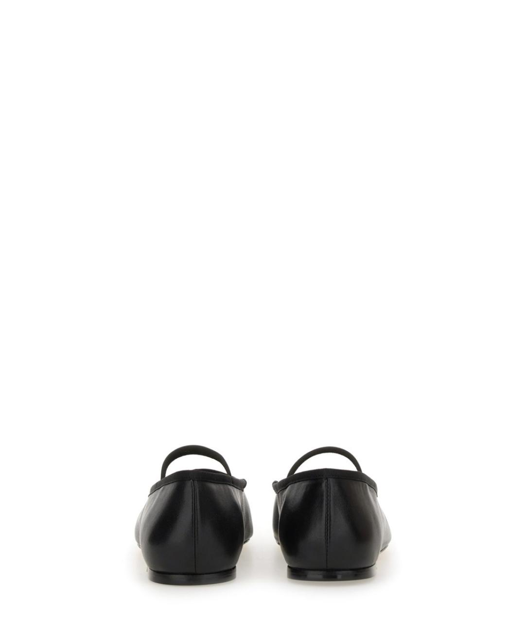 REPETTO Черные кожаные балетки, фото 5