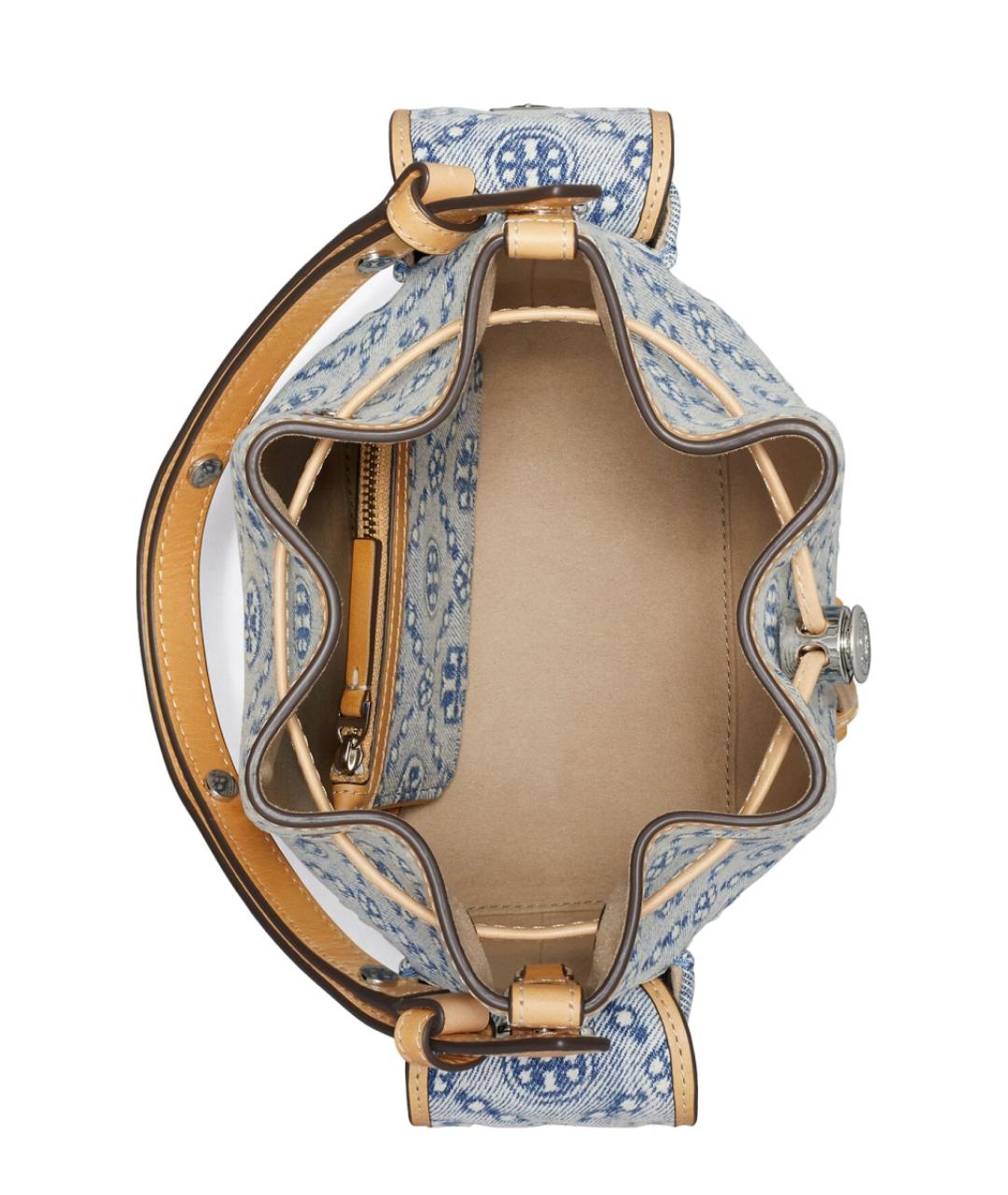 TORY BURCH Синяя сумка тоут, фото 3
