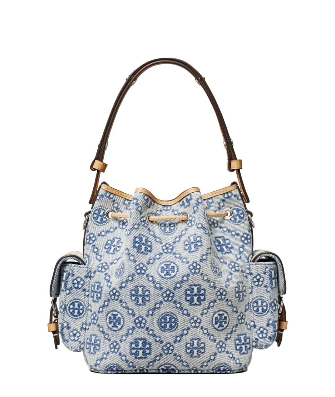 TORY BURCH Синяя сумка тоут, фото 2