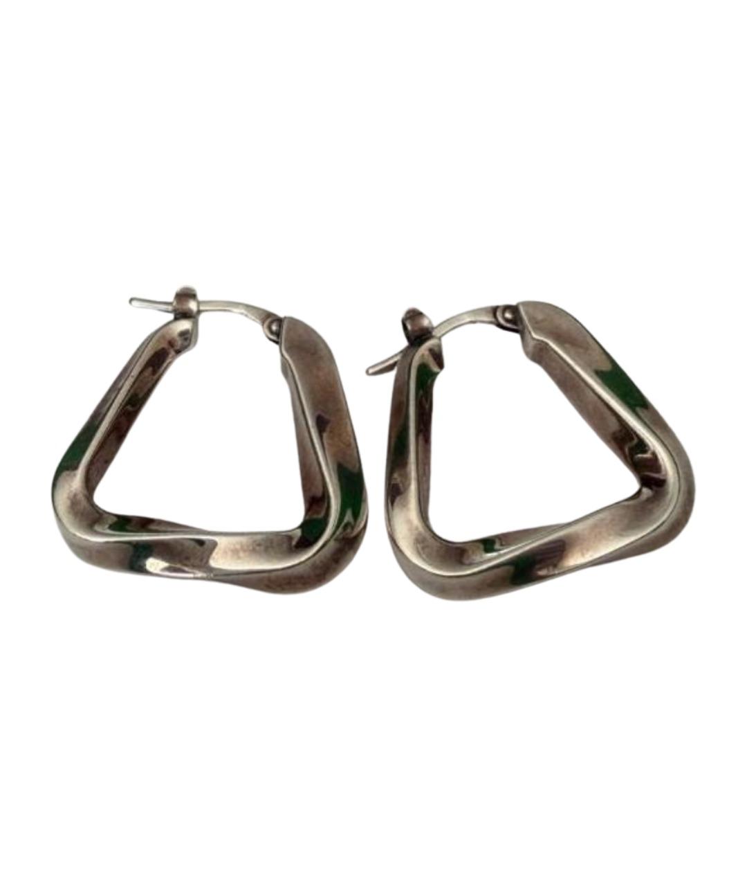 BOTTEGA VENETA Серебряные серебряные серьги, фото 1