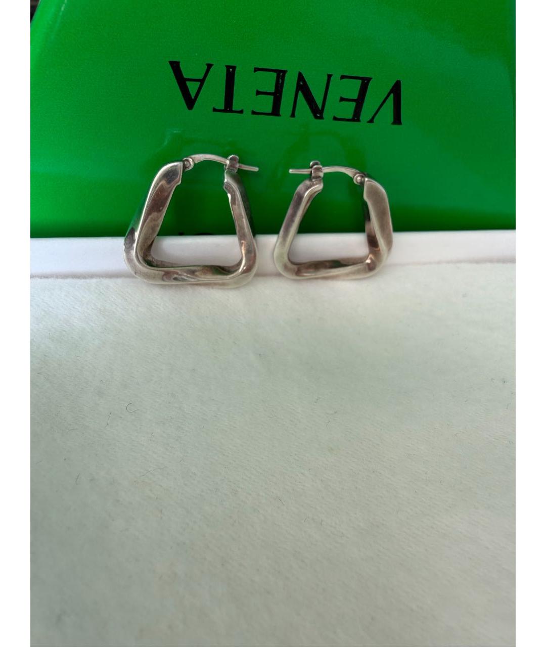 BOTTEGA VENETA Серебряные серебряные серьги, фото 5