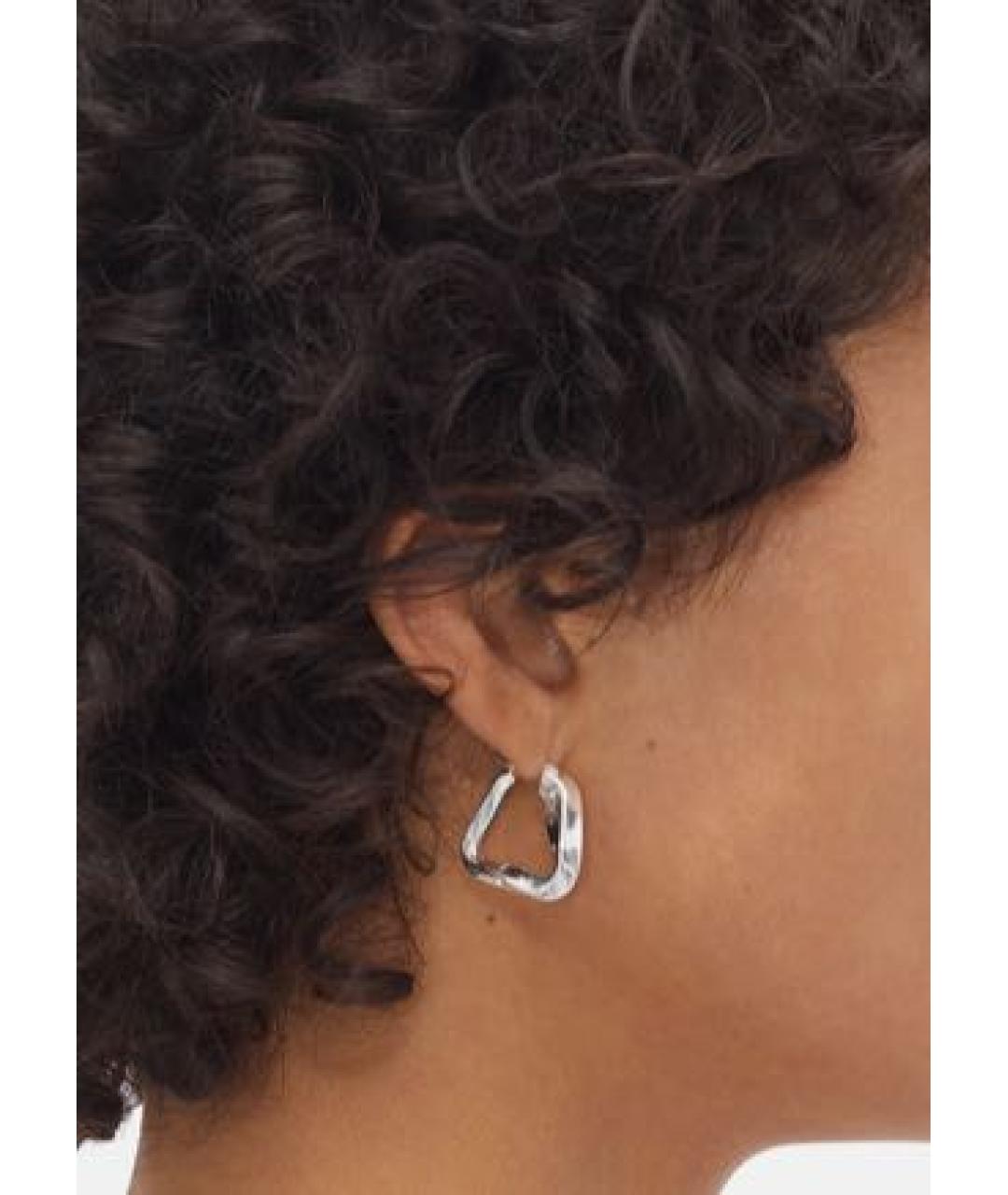 BOTTEGA VENETA Серебряные серебряные серьги, фото 4