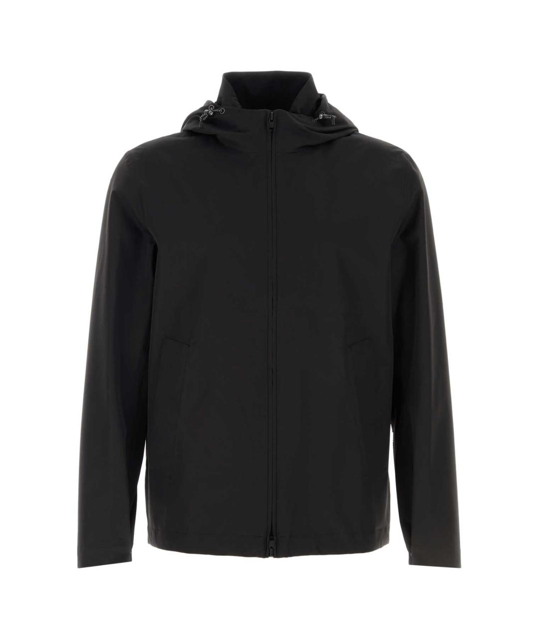 WOOLRICH Черная полиэстеровая куртка, фото 1