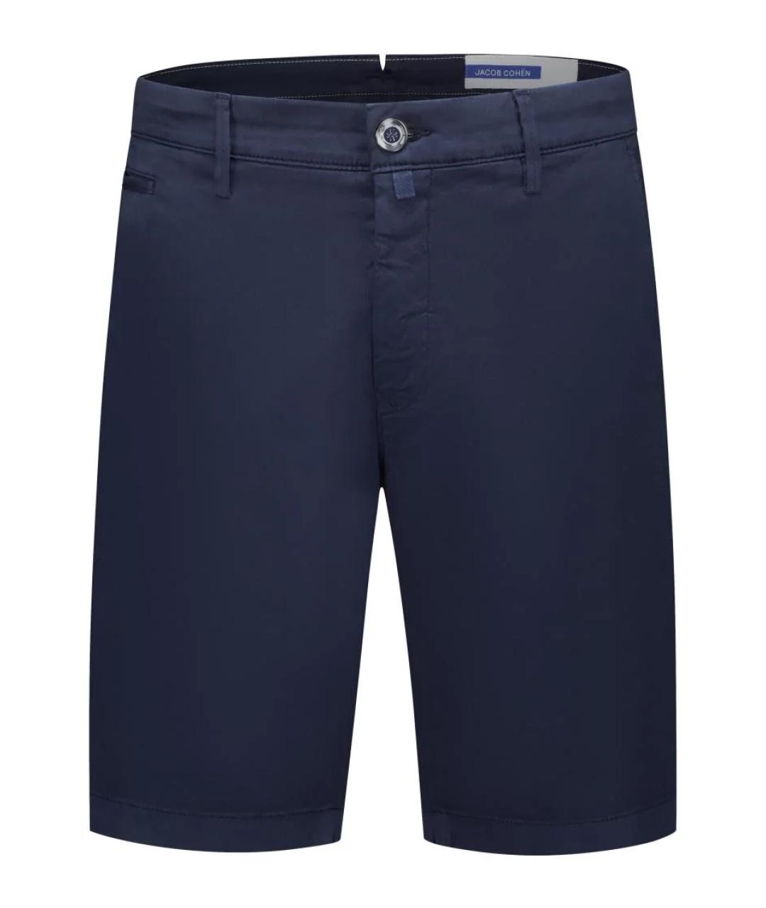JACOB COHEN Синие хлопковые шорты, фото 3