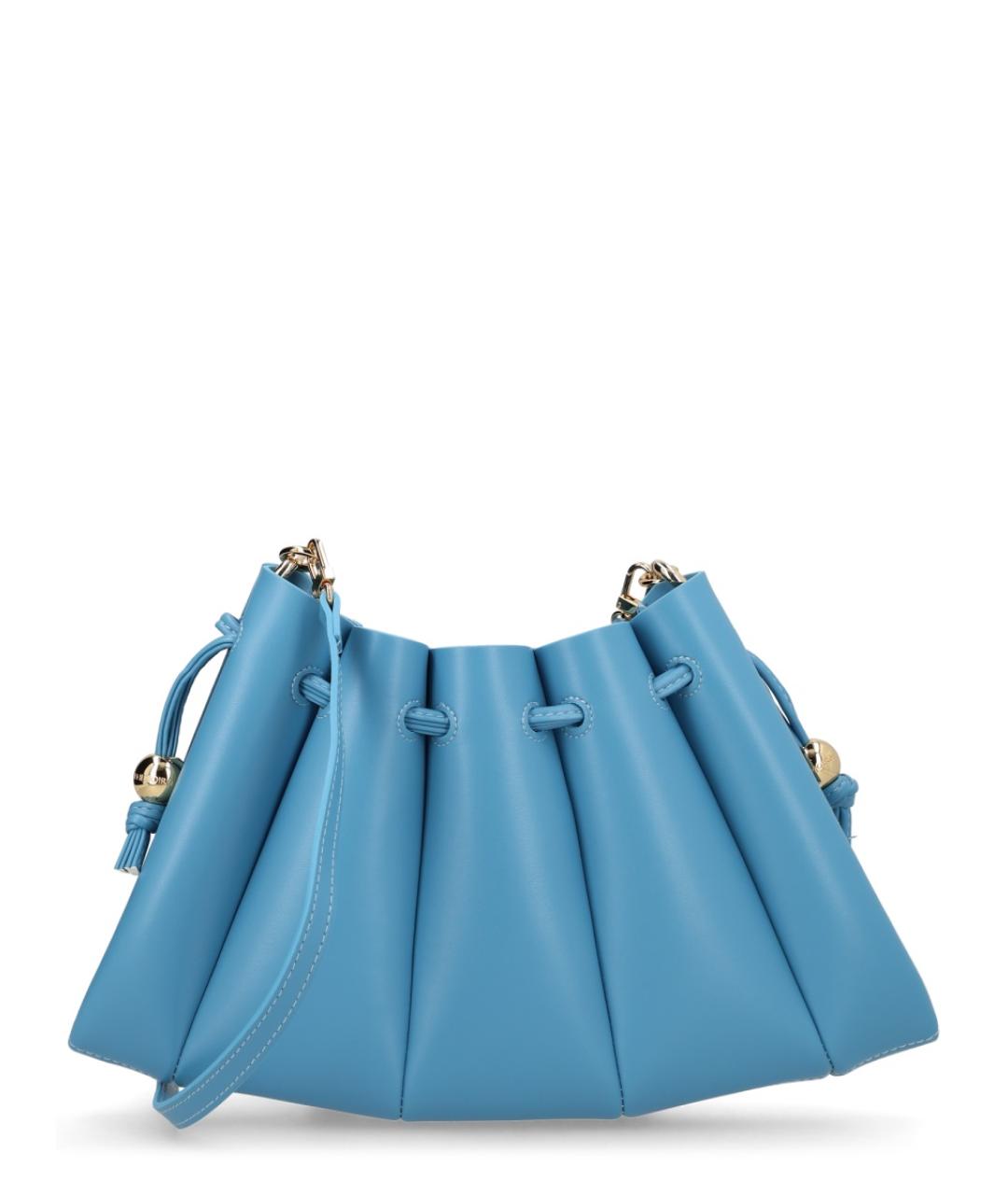 THEMOIRE Голубая сумка через плечо из искусственной кожи, фото 1