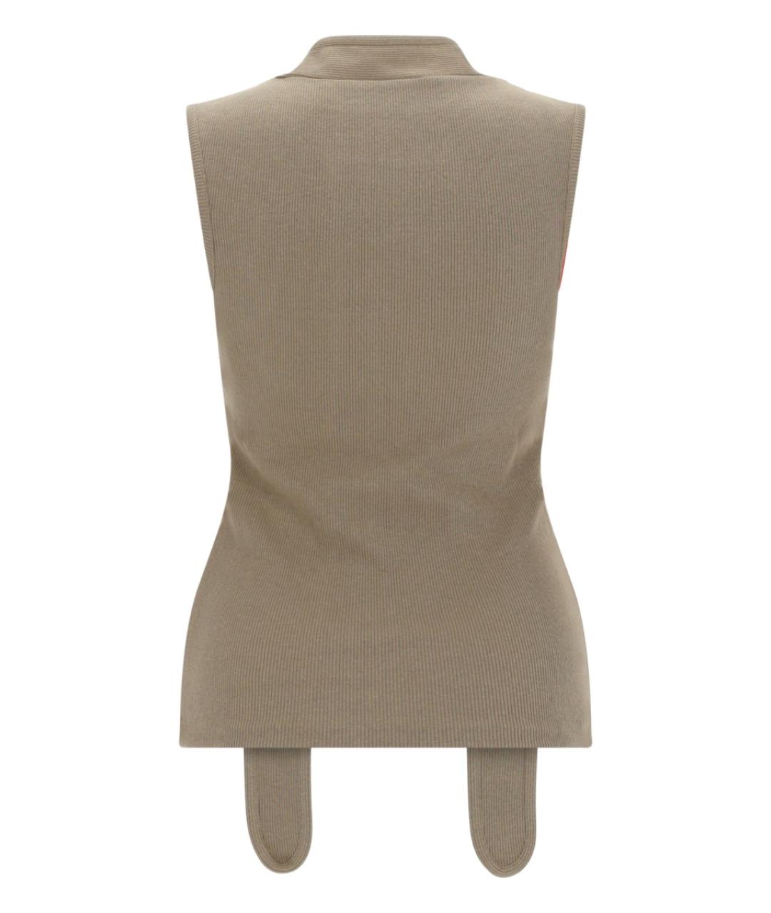 LEMAIRE Бежевая хлопковая блузы, фото 3