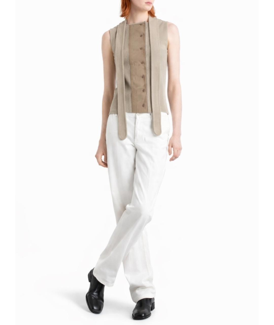 LEMAIRE Бежевая хлопковая блузы, фото 2