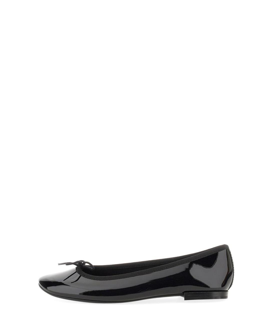 REPETTO Черные кожаные балетки, фото 4