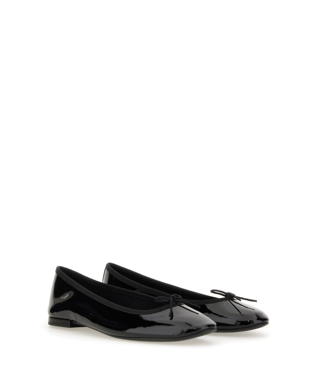 REPETTO Черные кожаные балетки, фото 2