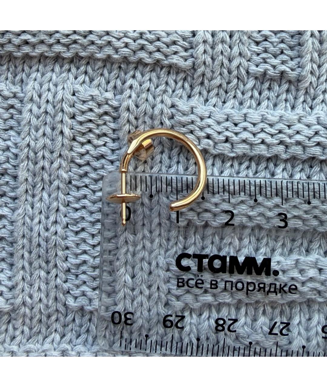 CARTIER Золотые серьги из розового золота, фото 6