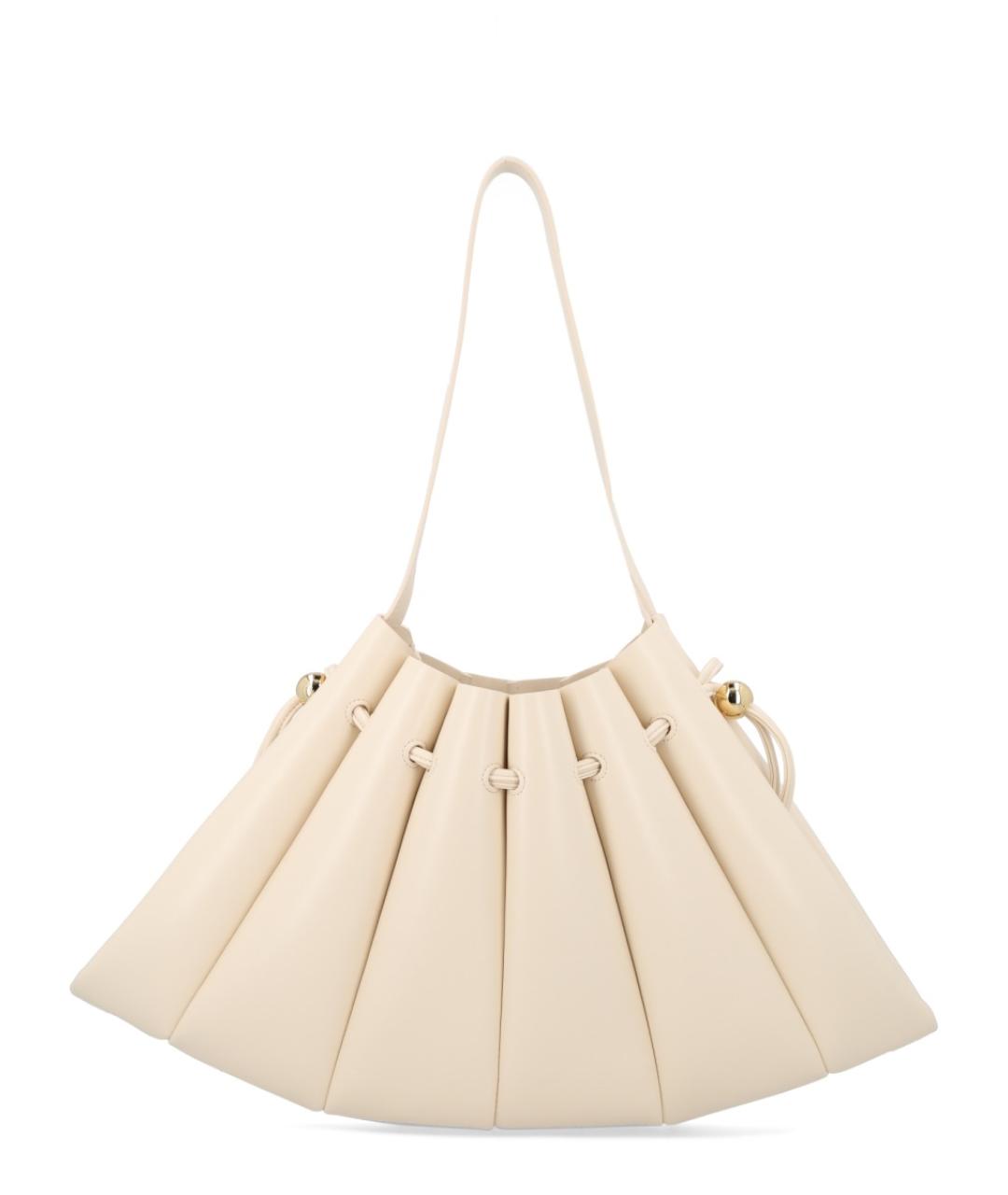 THEMOIRE Бежевая сумка тоут из искусственной кожи, фото 2