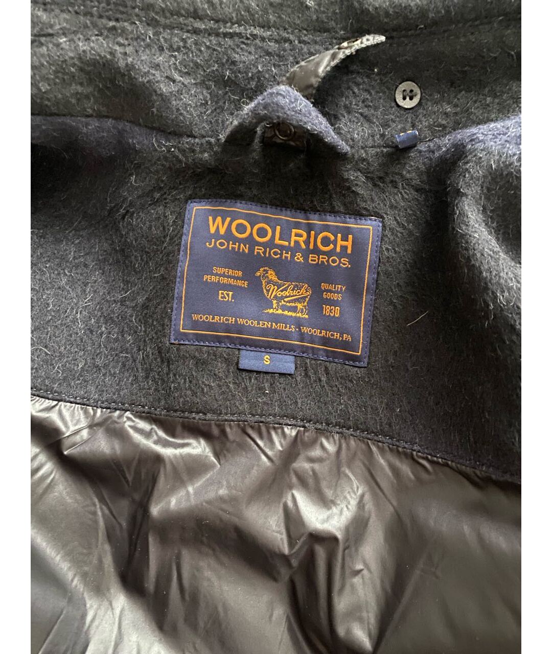 WOOLRICH Шерстяное пальто, фото 3