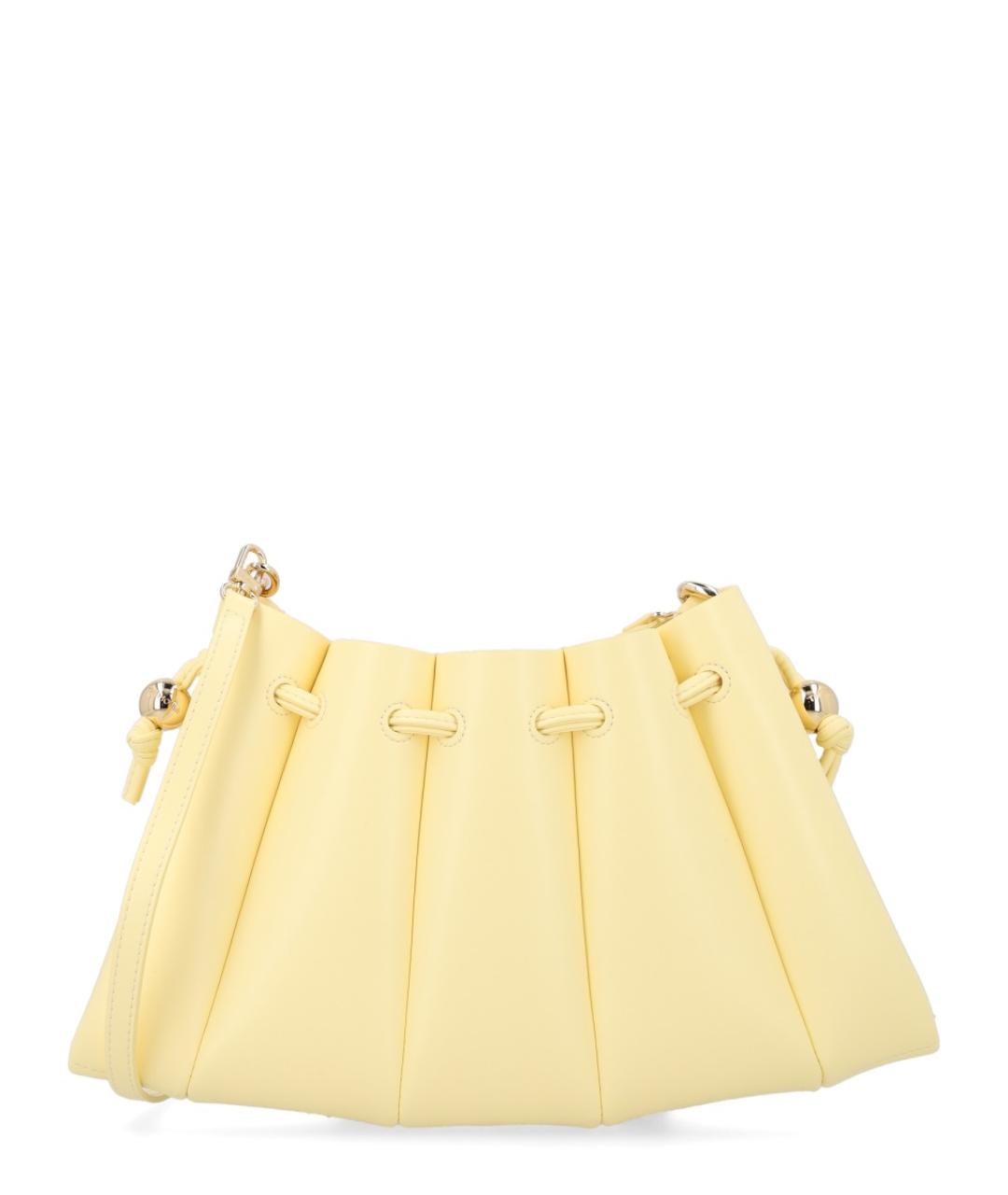 THEMOIRE Желтая сумка через плечо из искусственной кожи, фото 1
