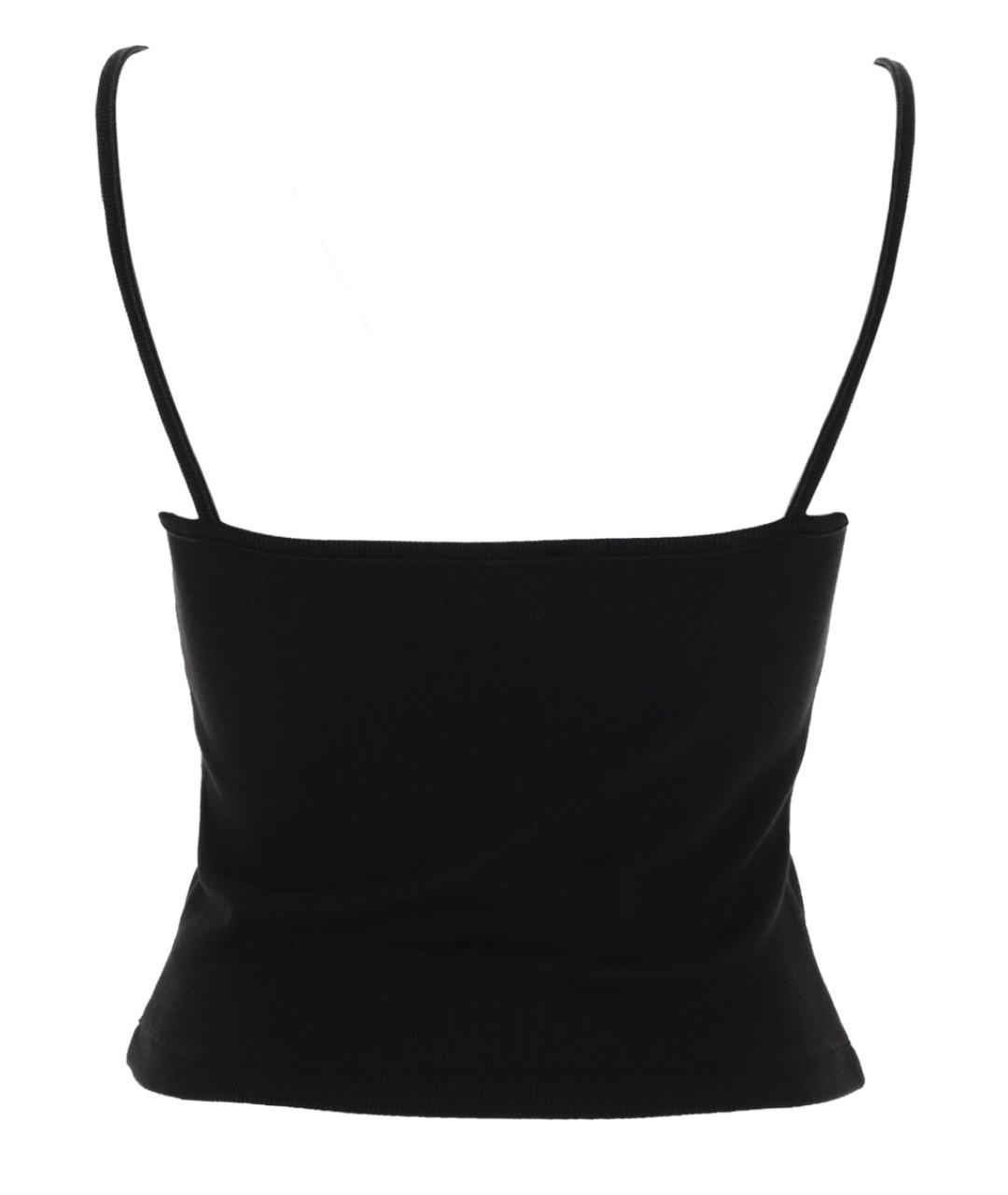 DIESEL Черная хлопковая майка, фото 2