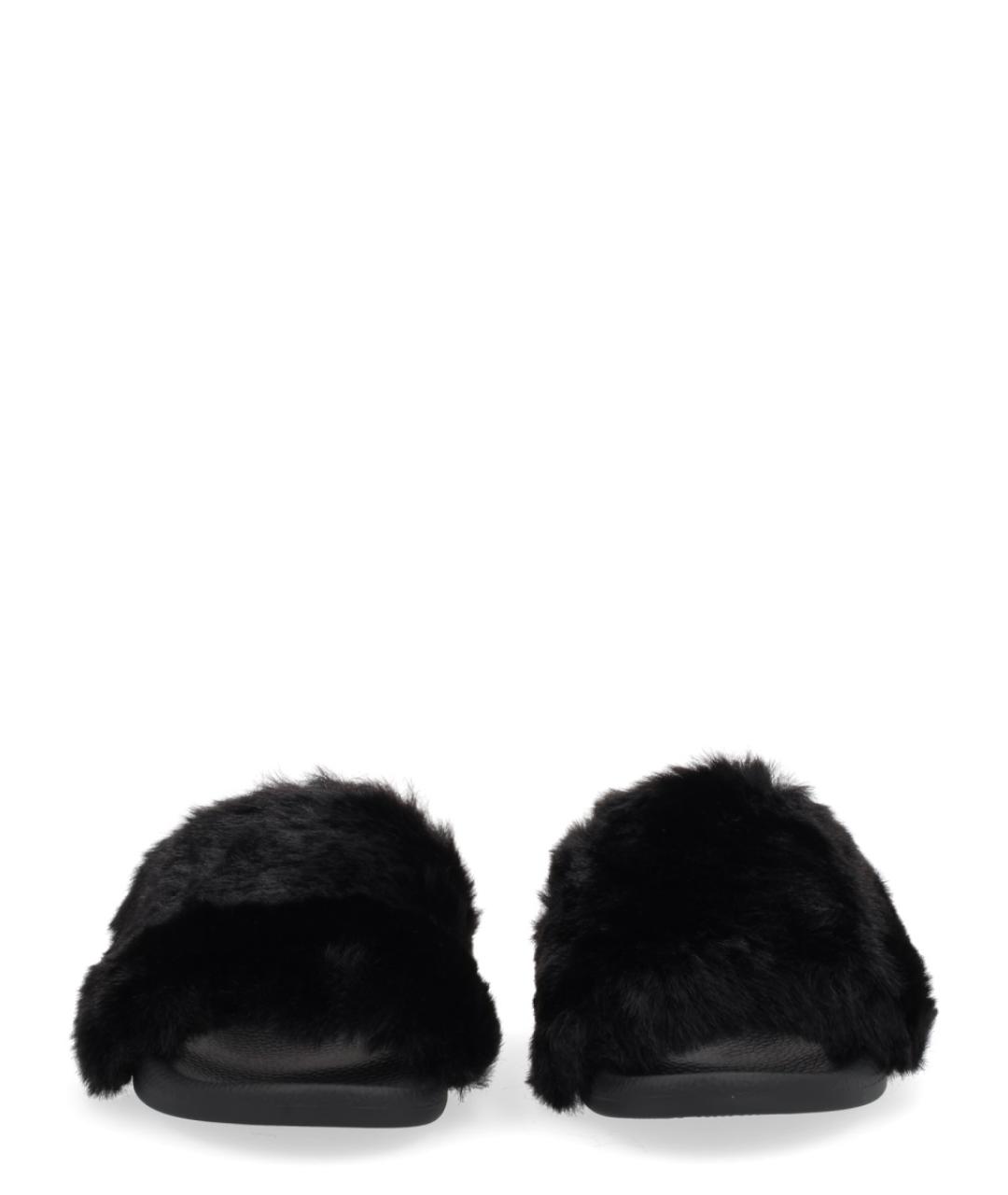 VERSACE JEANS COUTURE Черные шлепанцы, фото 3