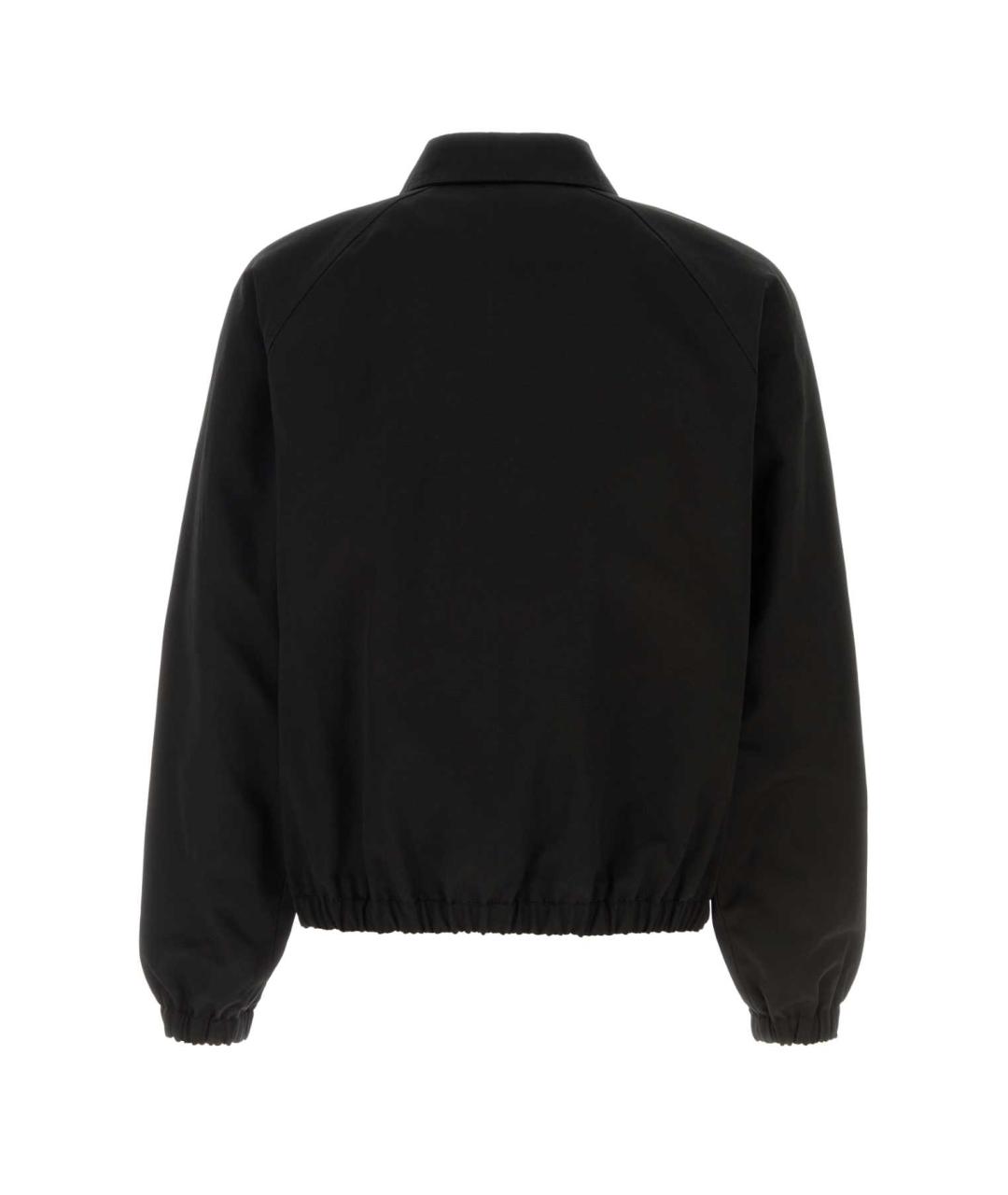 VALENTINO Черная хлопковая куртка, фото 2