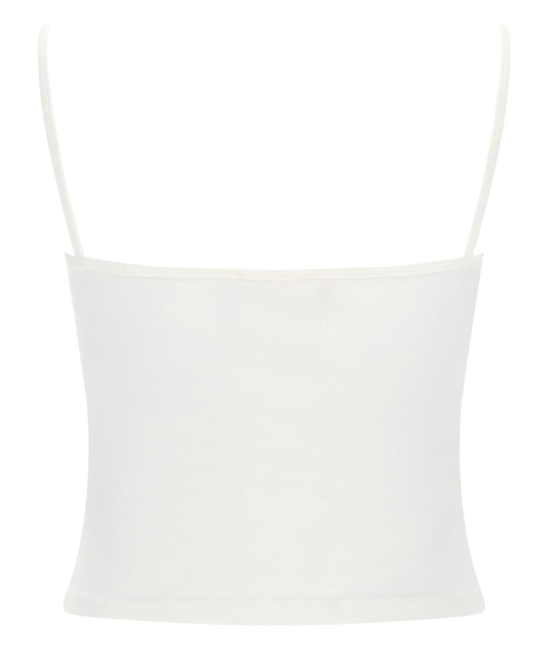 DIESEL Белая хлопковая майка, фото 2