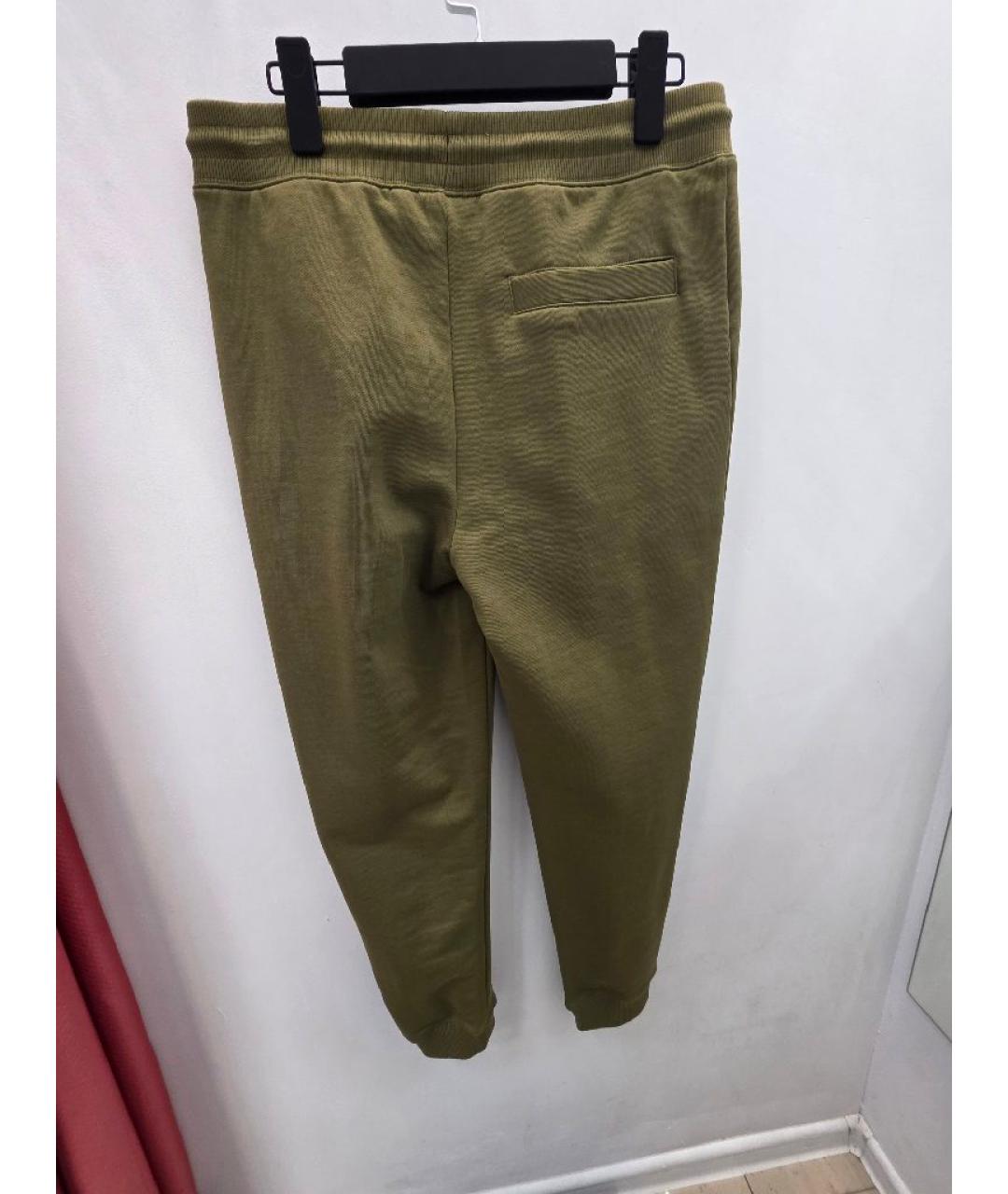 HUGO Хаки хлопковые повседневные брюки, фото 2