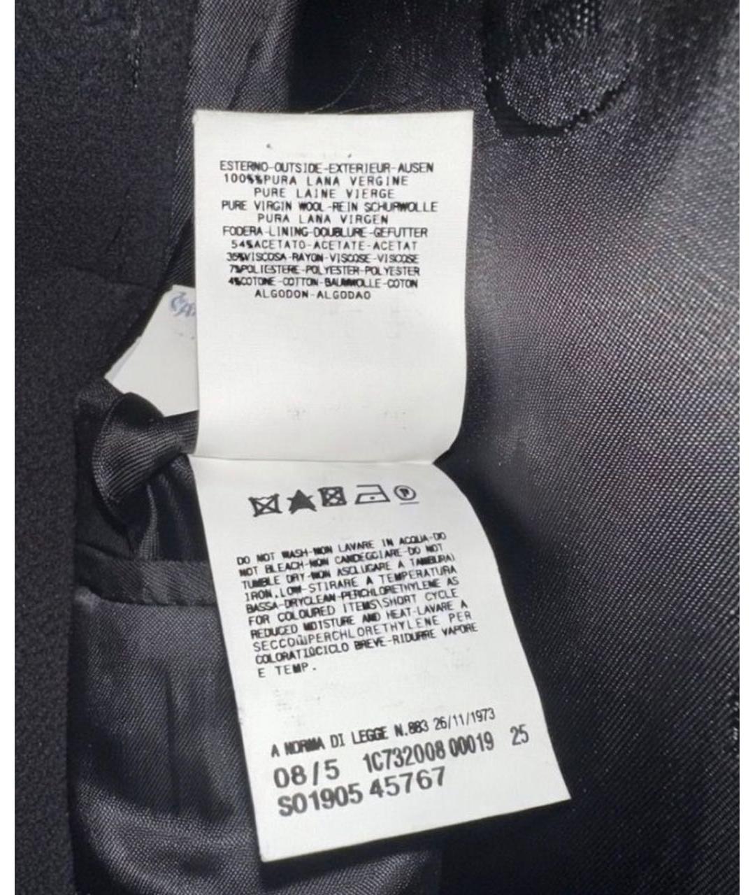ROBERTO CAVALLI Черное шерстяное пальто, фото 8