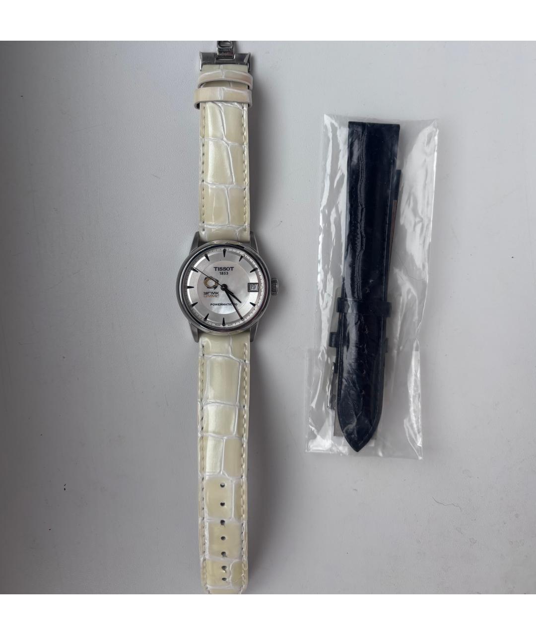 TISSOT Белые часы, фото 4