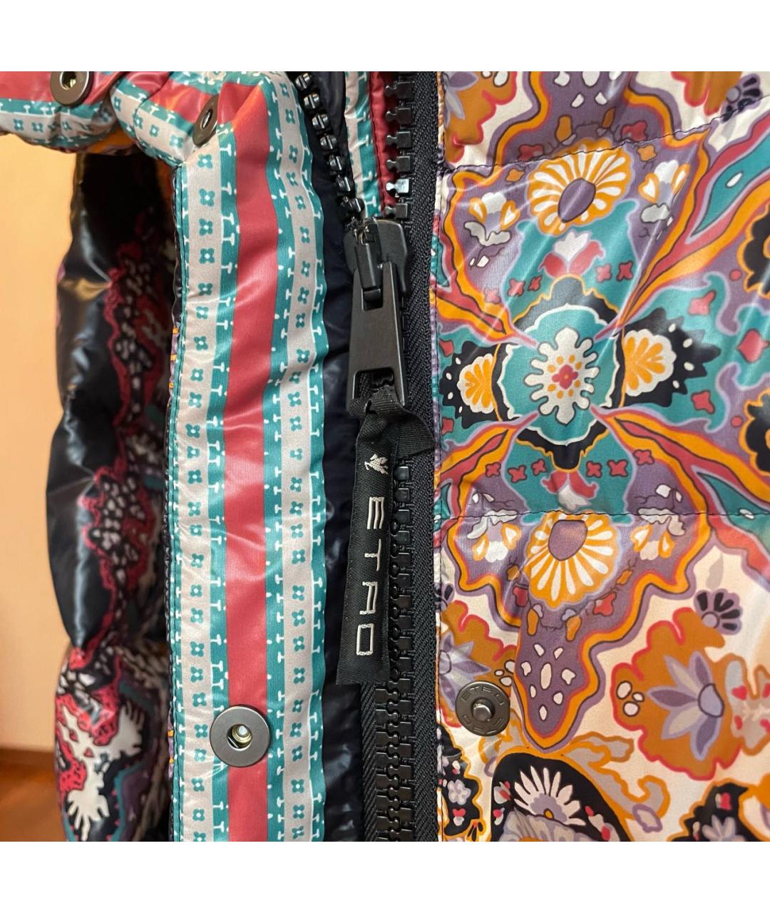 ETRO Черная полиамидовая куртка, фото 5