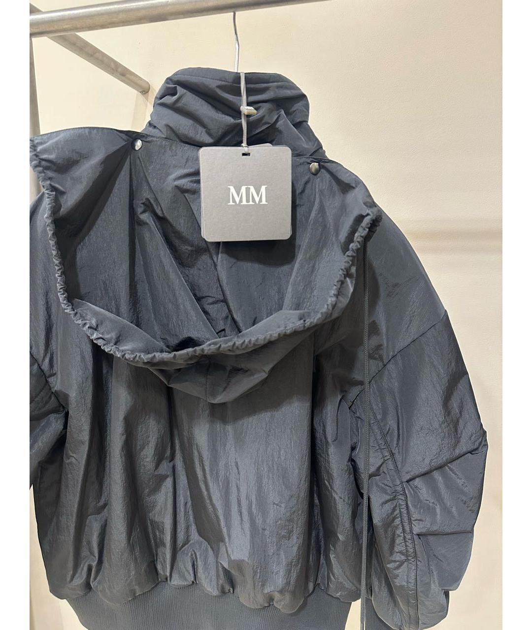 MAX MARA Антрацитовая полиамидовая куртка, фото 4