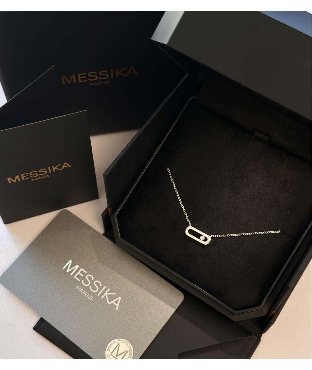 MESSIKA Серебряное колье из белого золота, фото 3