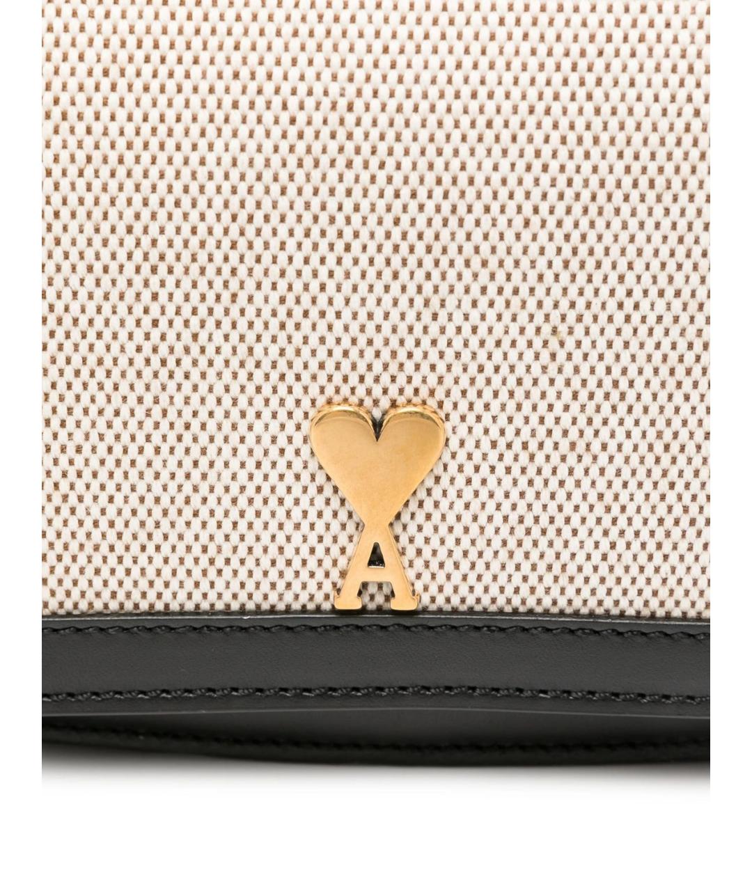 Ami Paris Кожаная сумка через плечо, фото 3