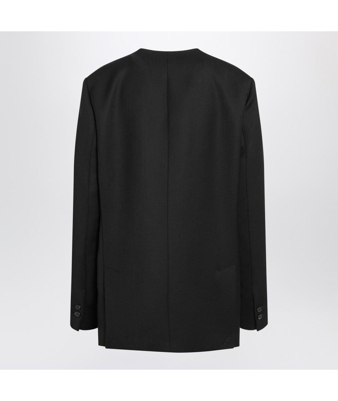 THE FRANKIE SHOP Черный полиэстеровый жакет/пиджак, фото 2